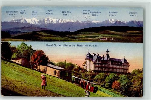 Kulm 1917 - Hotel Gurten Bergbahn