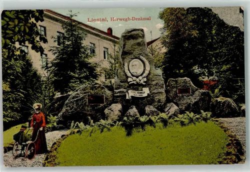 4410 Liestal - Herweghdenkmal Rollstuhl