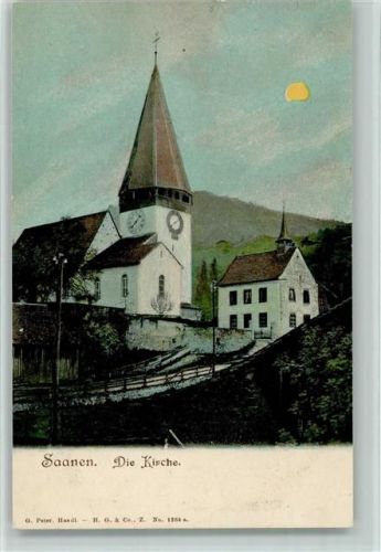 3792 Saanen Mondschein Kirche