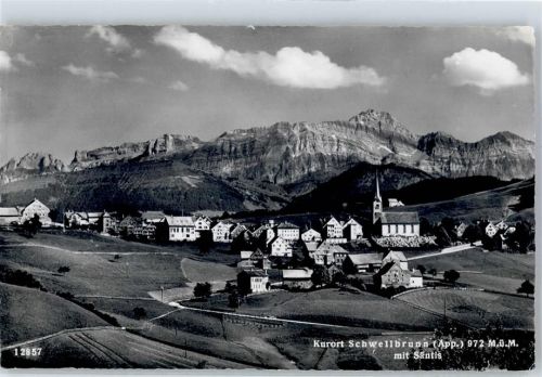 9103 Schwellbrunn - Säntis