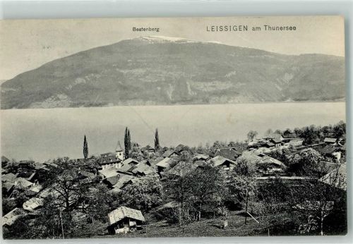 3706 Leissigen 1911 - Thuner See Beatenberg