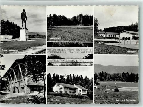 2532 Magglingen Macolin - Eidg. Turn- und Sportschule 6-Bildkarte