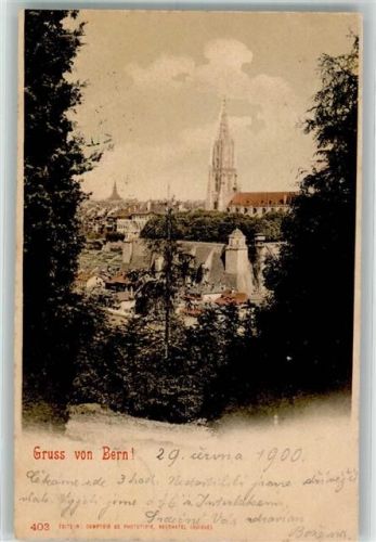 3000 Bern Berne 1900
