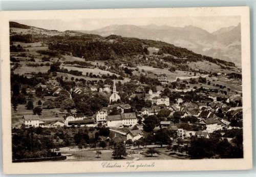 1071 Chexbres 1915 - Vue generale