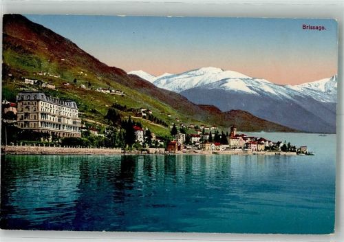 6614 Brissago 1919 Foto AK