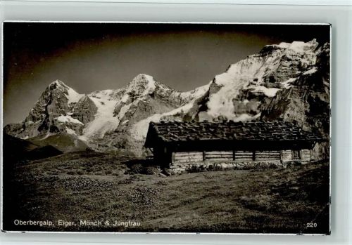 Eiger Grindelwald - Oberbergalp Eiger Mönch Jungfrau