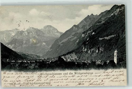 6386 Wolfenschiessen 1904 - und die Wildgeissberge