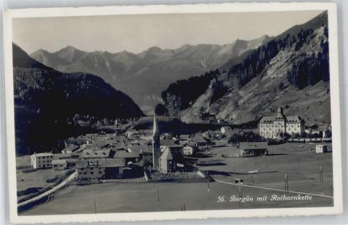 7482 Bergün Bravuogn - Rothornkette