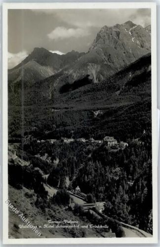 7552 Vulpera - Tarasp, Waldhaus, Hotel Schweizerhof, Trinkhalle