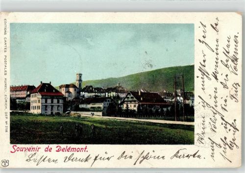2800 Delémont Delsberg 1901