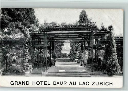 8000 Zürich - Grand Hotel Baur au Lac Zurich