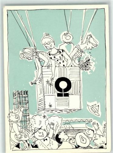 8494 Bauma - Ballon Ort lt. Stempel Saffa 1958 Ausstellung