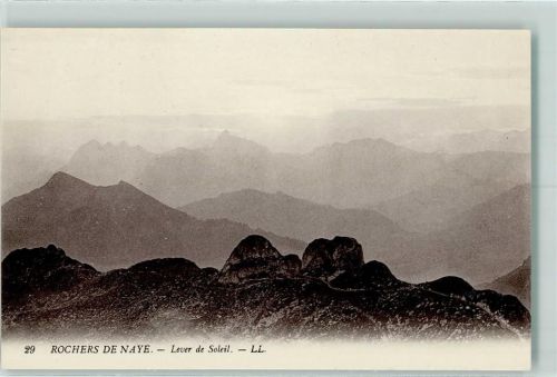 Rochers de Naye - Sonnenaufgang