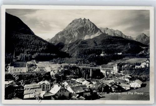 7550 Scuol Schuls - Viadukt, Kirche
