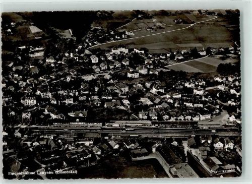 3550 Langnau im Emmental - Fliegeraufnahme