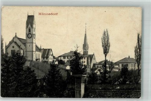 8708 Männedorf Gebrauchsspuren Kirche