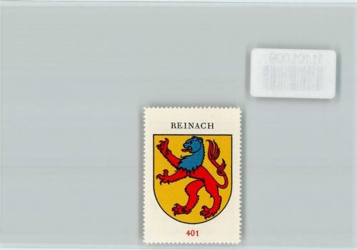 5734 Reinach AG - Vignette Wappen Kaffee Hag ca 1920-1940 Reinach