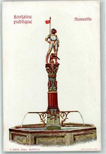 2520 La Neuveville - Fontaine publique