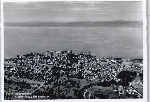 9320 Arbon - Fliegeraufnahme, Bodensee