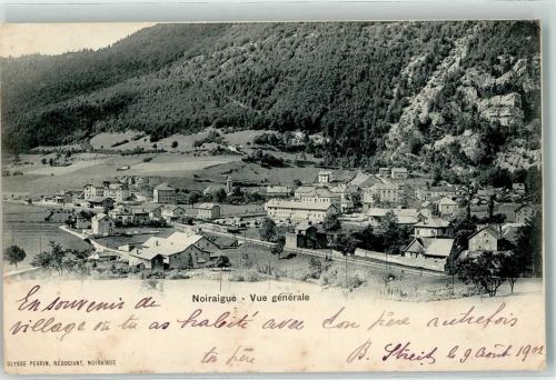 2103 Noiraigue 1901 - Kirche