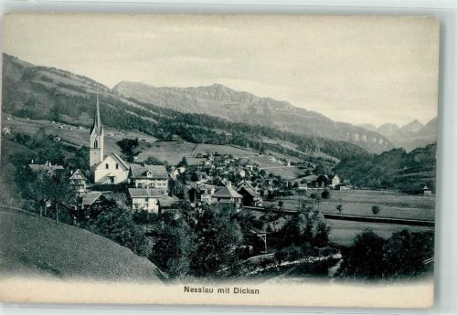 9650 Nesslau - Kirche Dicken