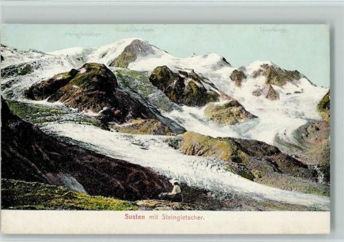 3952 Susten - Susten mit Steingletscher