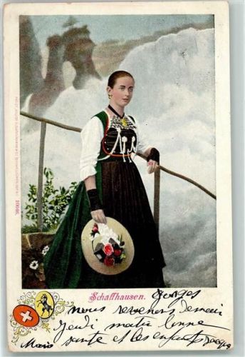 1902 - Trachtenfrau