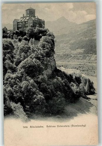 Albula Gebrauchsspuren Schloss Ortenstein Verlag Wehrli