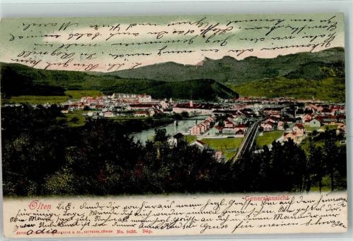 4600 Olten 1903 Lithographie