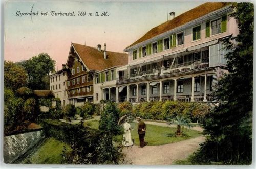 8488 Turbenthal 1918 - Hotel Gyrenbad