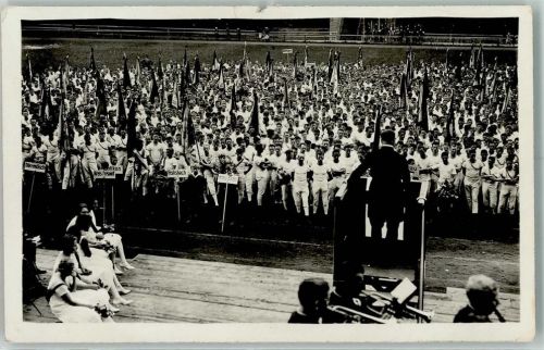 5400 Baden 1927 Gebrauchsspuren Kantonal. Tunfest Foto-AK