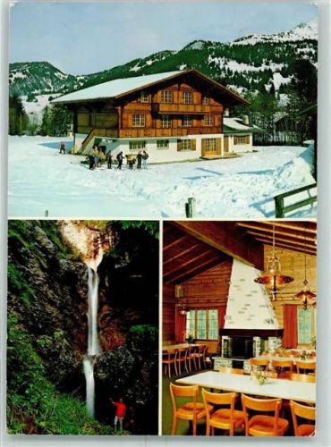 3785 Gsteig b. Gstaad 1975 - Grellinger Ferienhaus Heitimatte