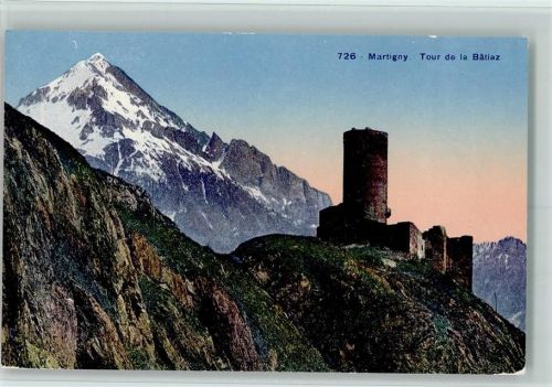 1920 Martigny - Tour de la Batiaz Morgenrot