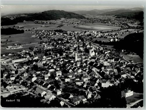 8355 Aadorf Foto AK Fliegeraufnahme