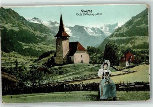 3714 Frutigen - Kirche Doldenhorn Altels