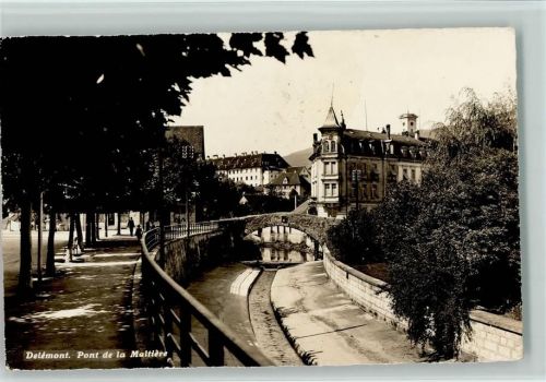 2800 Delémont Delsberg - Pont de la Maltière Brücke