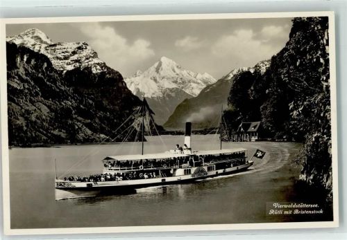 6440 Vierwaldstättersee - Dampfschiff Unterwalden Rütli Bristenstock