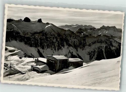 1844 Rochers-de-Naye Montreux 1950 Winter