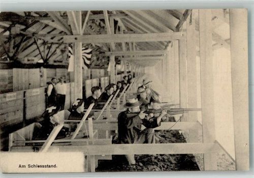 3000 Bern Berne 1910 Foto AK Schießstand Eidg. Schützenfest 1910