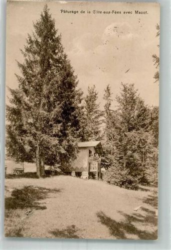 2117 La Côte-aux-Fées Foto AK