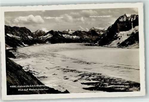 Konkordiahütten - Aletschgletscher Hüttenstempel