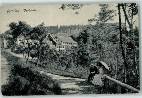 8488 Gyrenbad 1914 Gebrauchsspuren Turbenthal