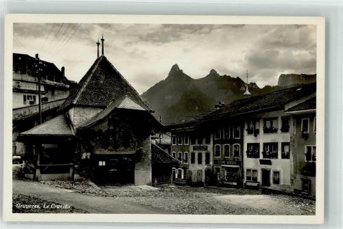 1663 Gruyères - Le Crucifix
