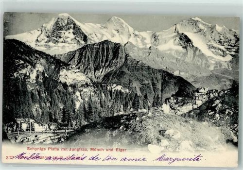 Schynige Platte 1900 - Eiger Mönch Jungfrau