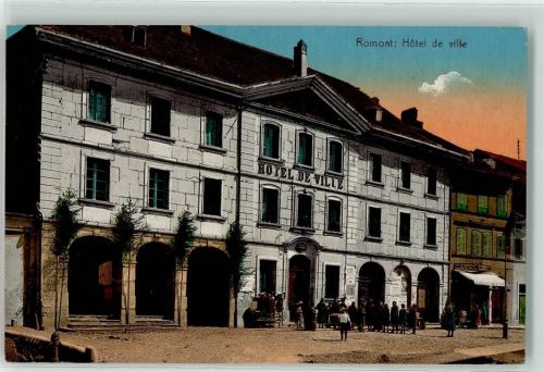 1680 Romont FR 1916 - Rathaus