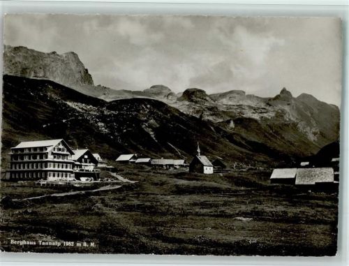 6068 Melchsee-Frutt - Berghaus Tannalp