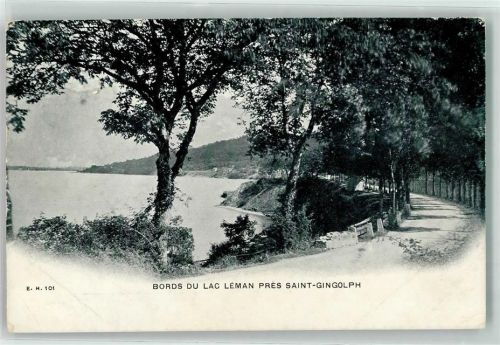 1898 St-Gingolph Gebrauchsspuren Bords du Lac Leman