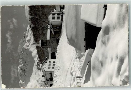 1936 Verbier - Kirche Winter