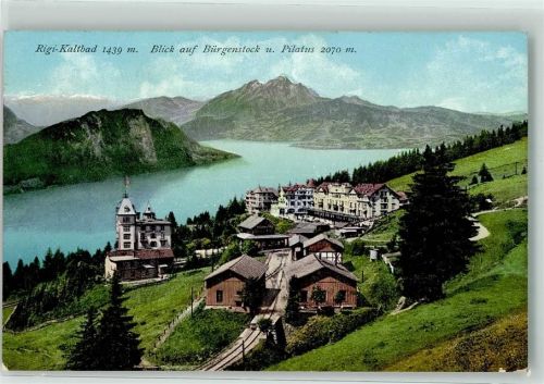 6356 Rigi Kaltbad 1910 - Bürgenstock Pilatus