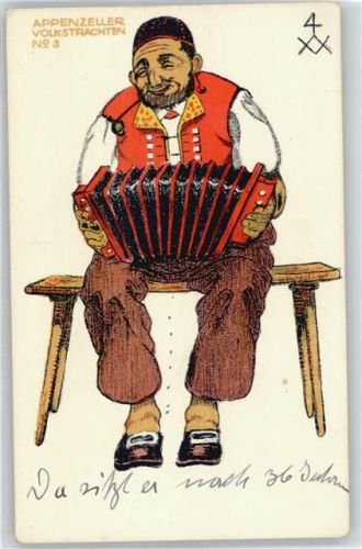 9050 Appenzell Hirschberg - Trachten, Akkordeon